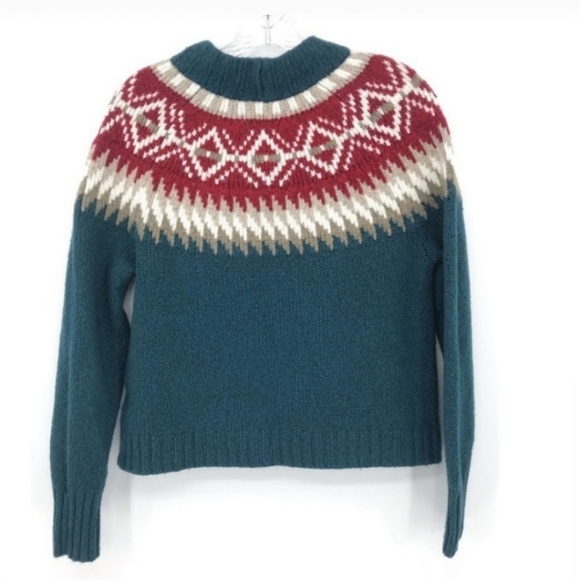 AMERICAN EAGLE | Women's Fair Isle Knit Sweater, Size XS - Picture 2 of 10